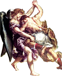 ヤコブと天使の格闘（ドラクロワ画）